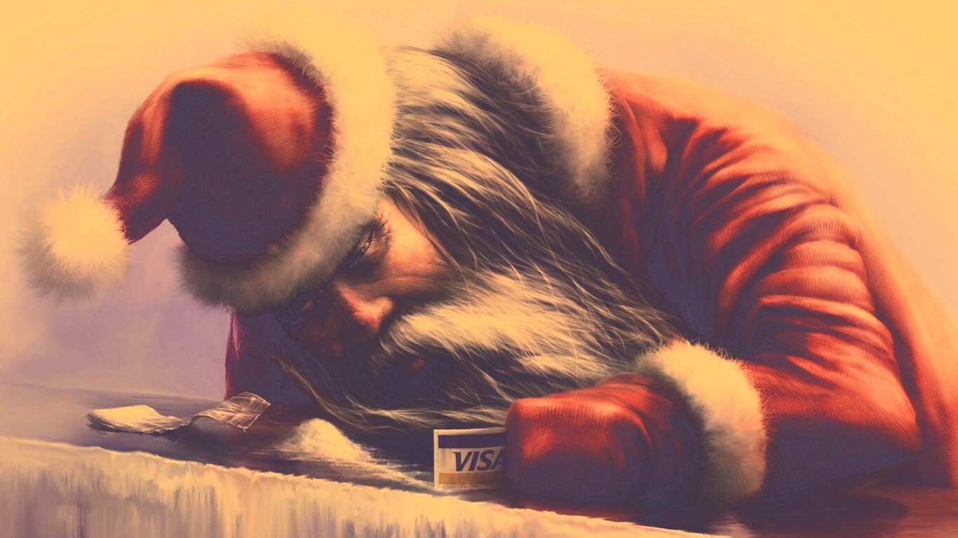 Плохой Санта обои