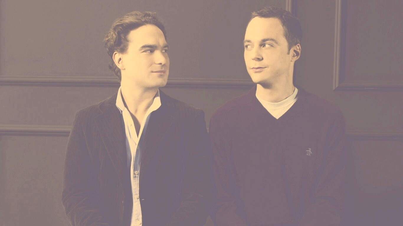 Шелдон Купер и Леонард Хофстедер обои