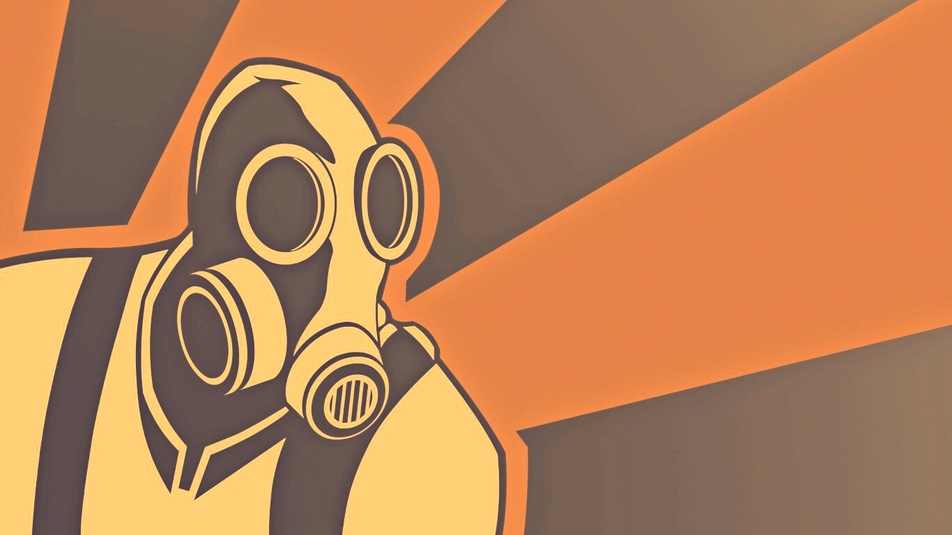 Огнеметчик из Team Fortress 2 обои