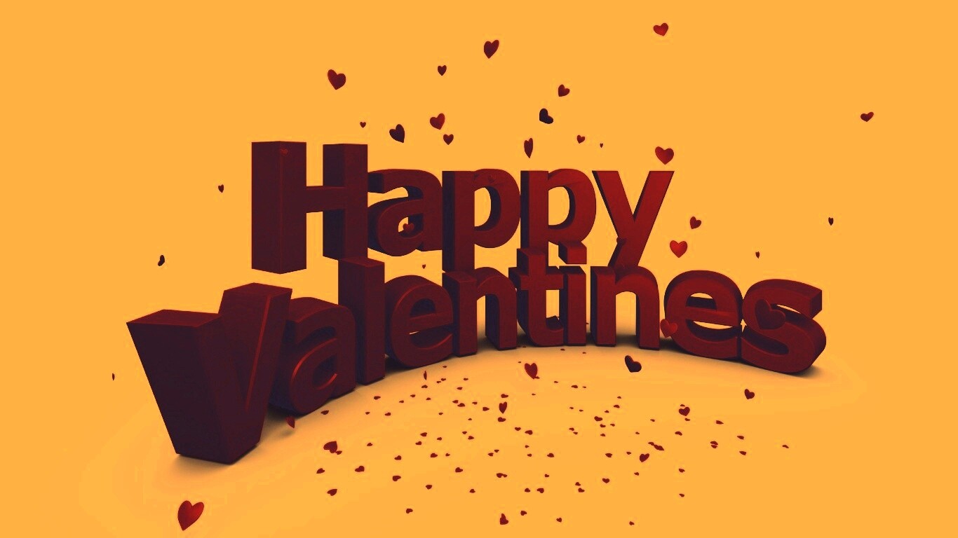 Счастливого дня Святого Валентина! обои