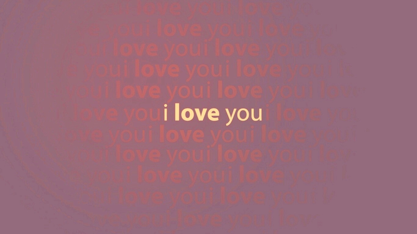 Я люблю тебя обои