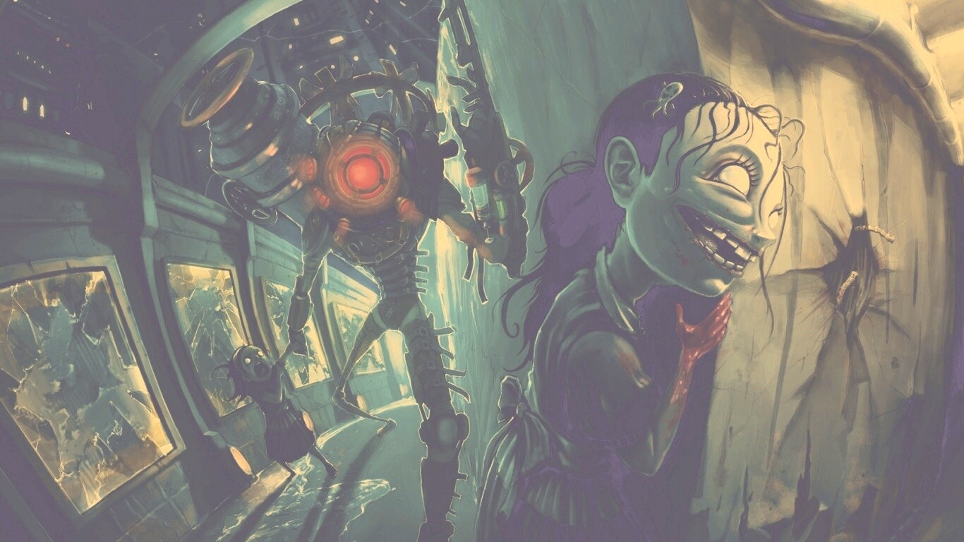 Фанарт Bioshock обои