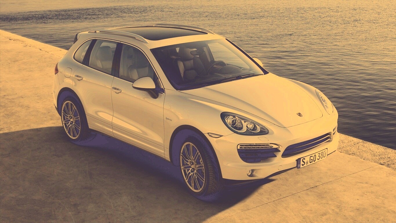 Porsche cayenne обои