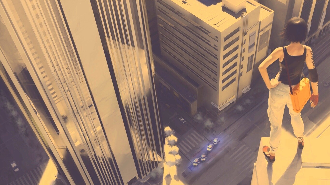 Фейт из Mirrors Edge обои