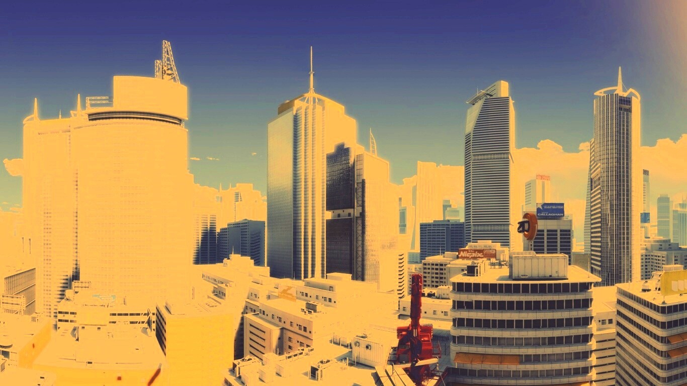 Город Mirrors Edge обои