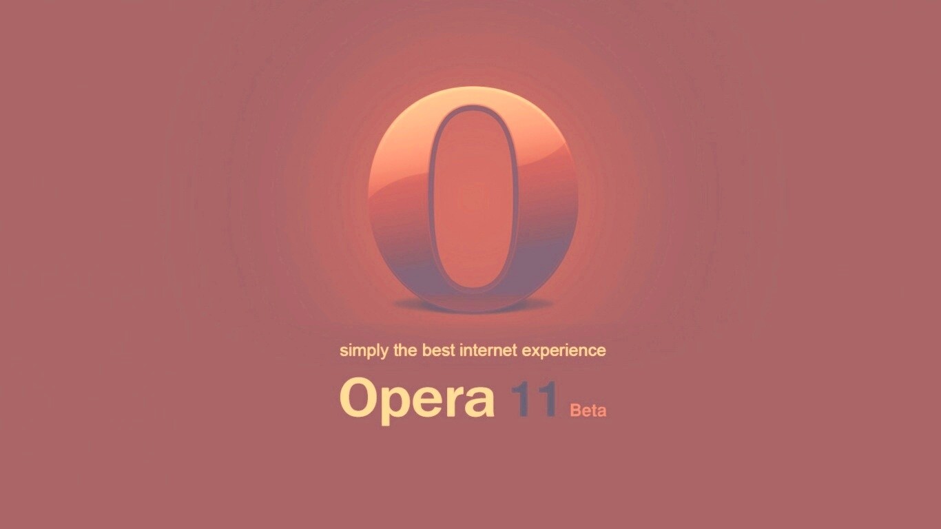 Opera 11 обои