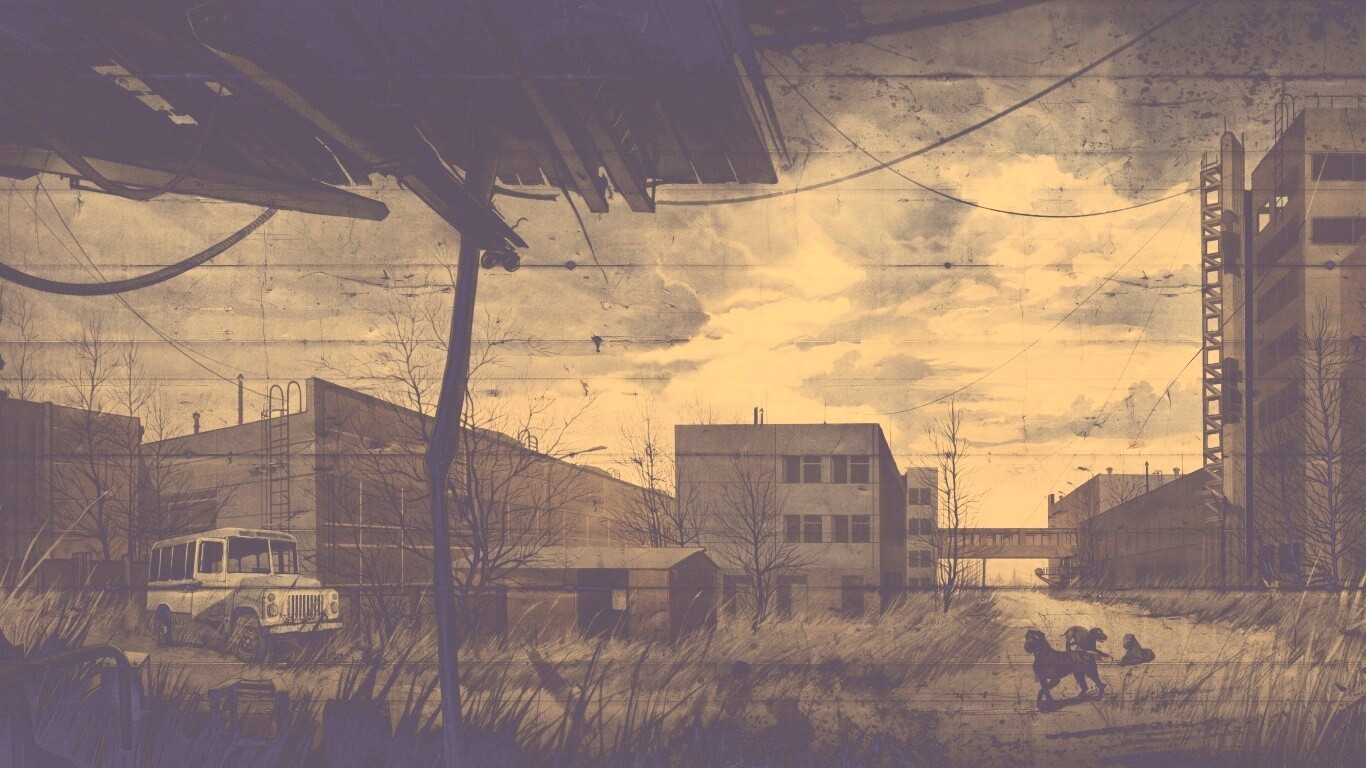 Припять из сталкера обои