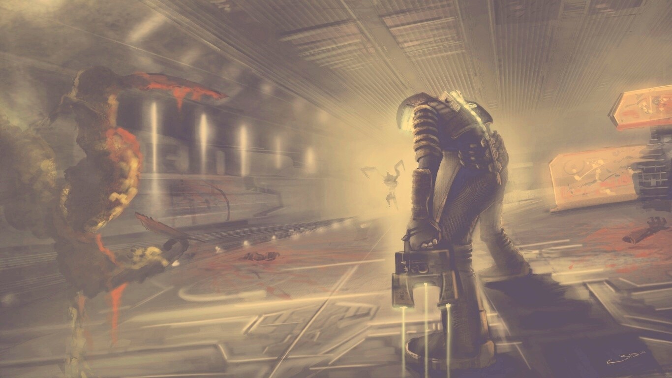 Фан арт Dead Space обои