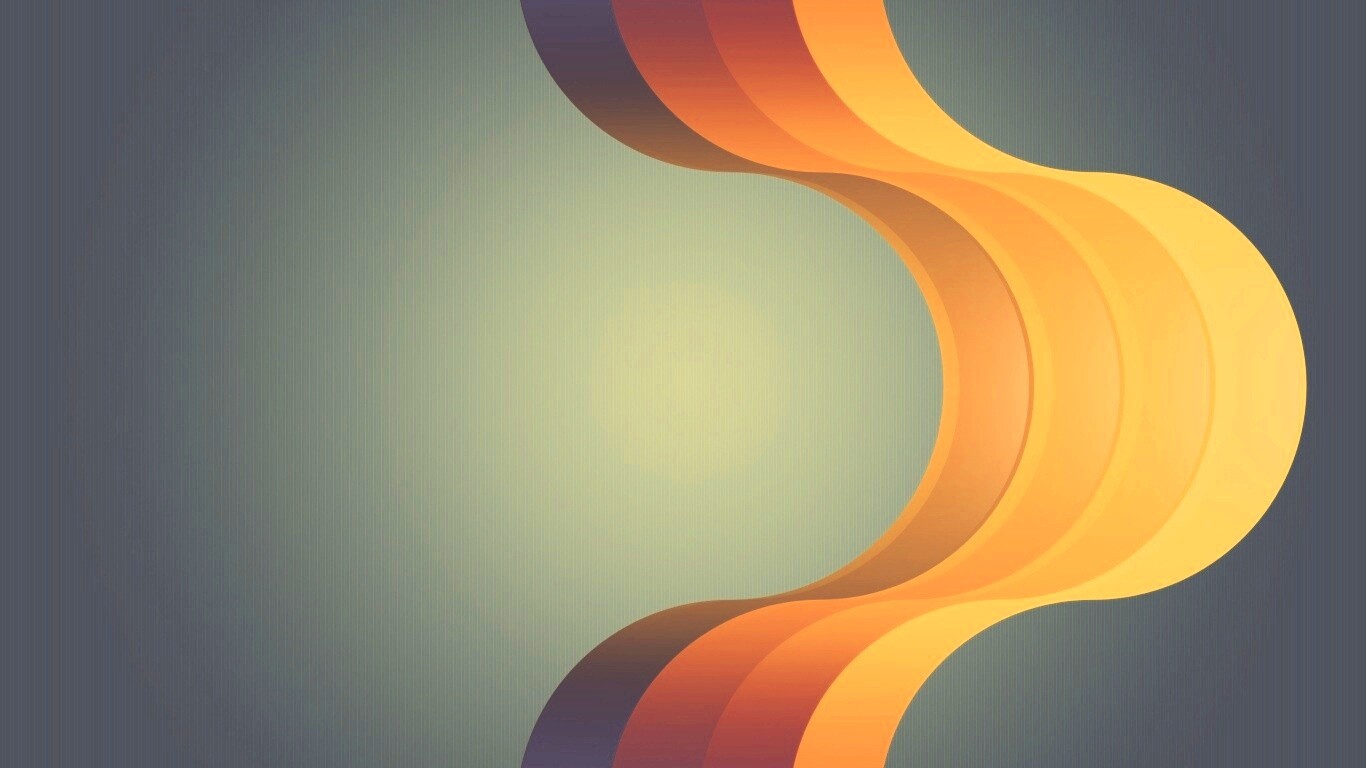 Волнистая абстракция обои