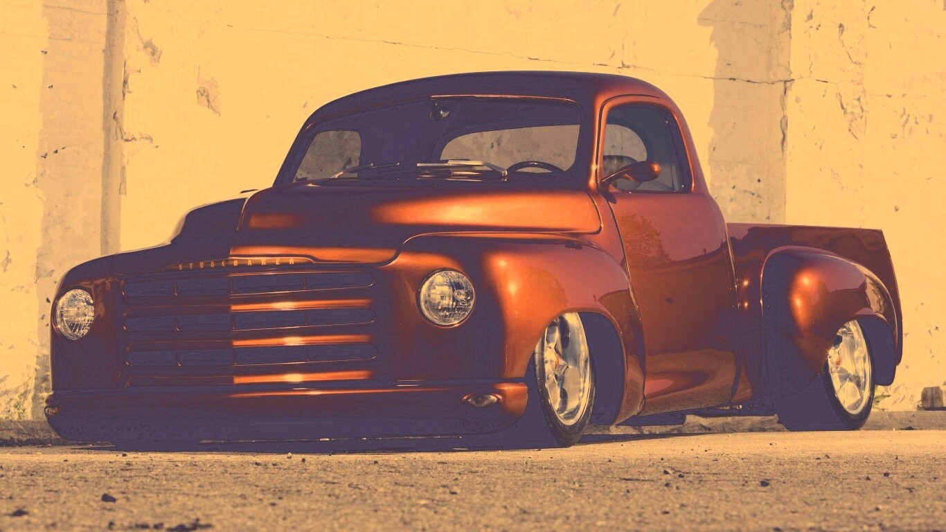 Грузовик хот род обои