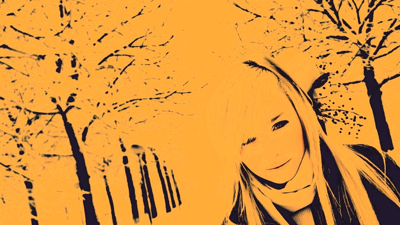 Девушка в белом обои