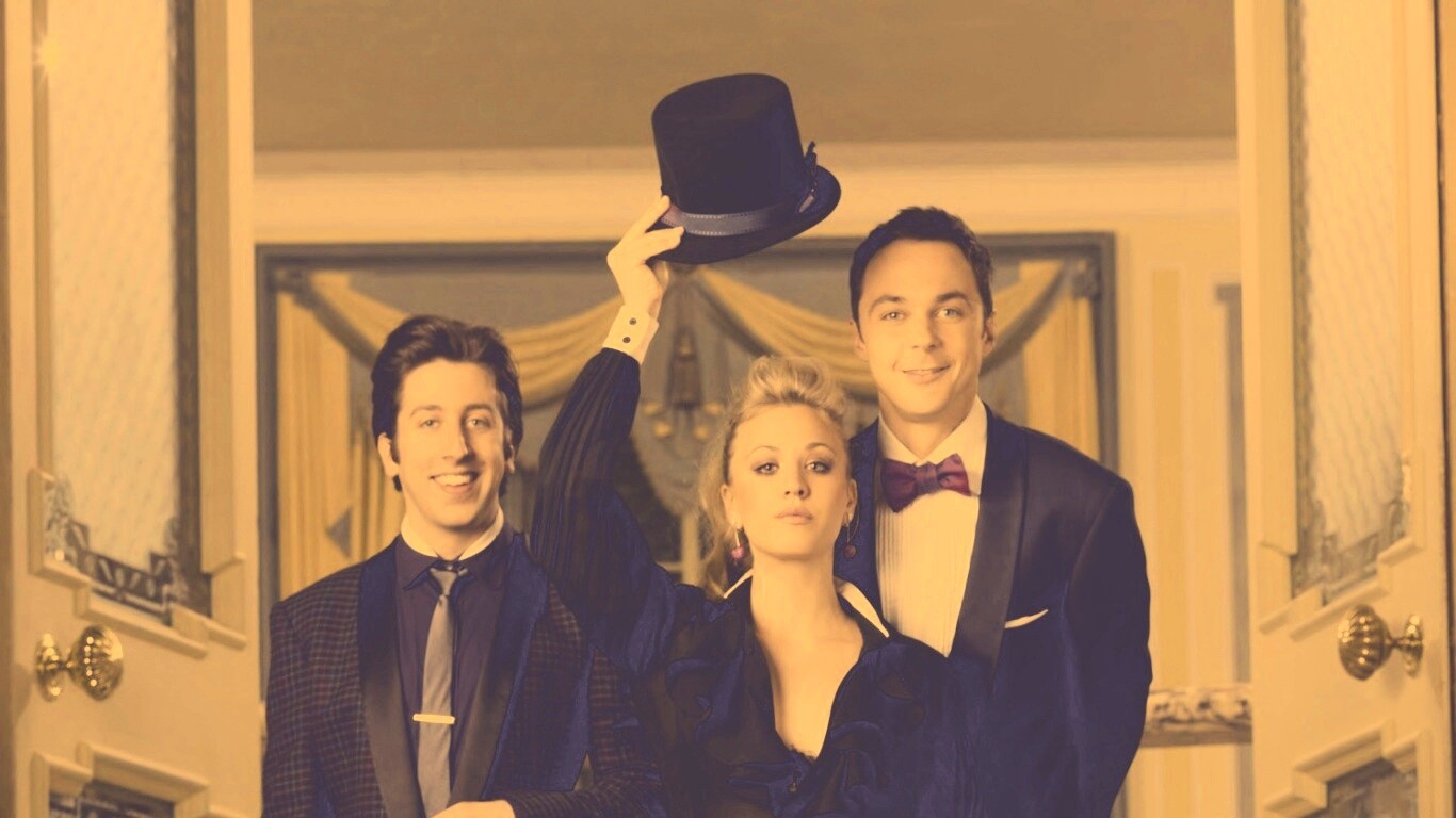 Персонажи теории большого взрыва обои