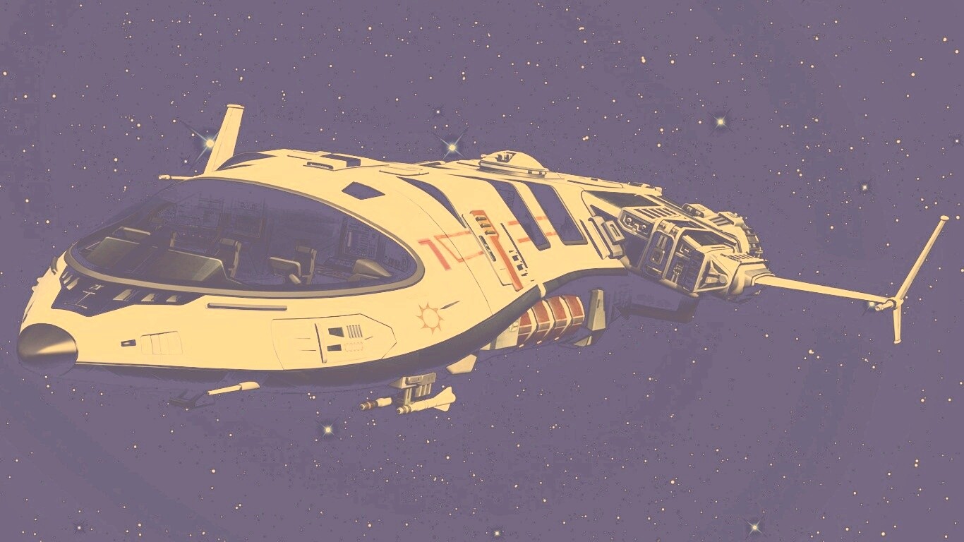 Космический корабль обои