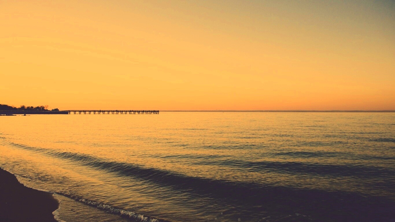 Причал обои