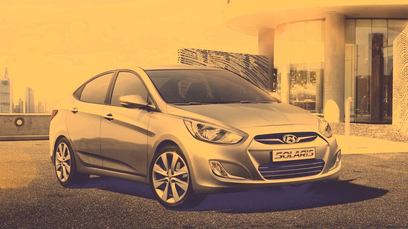 Фото Хендай Солярис обои
