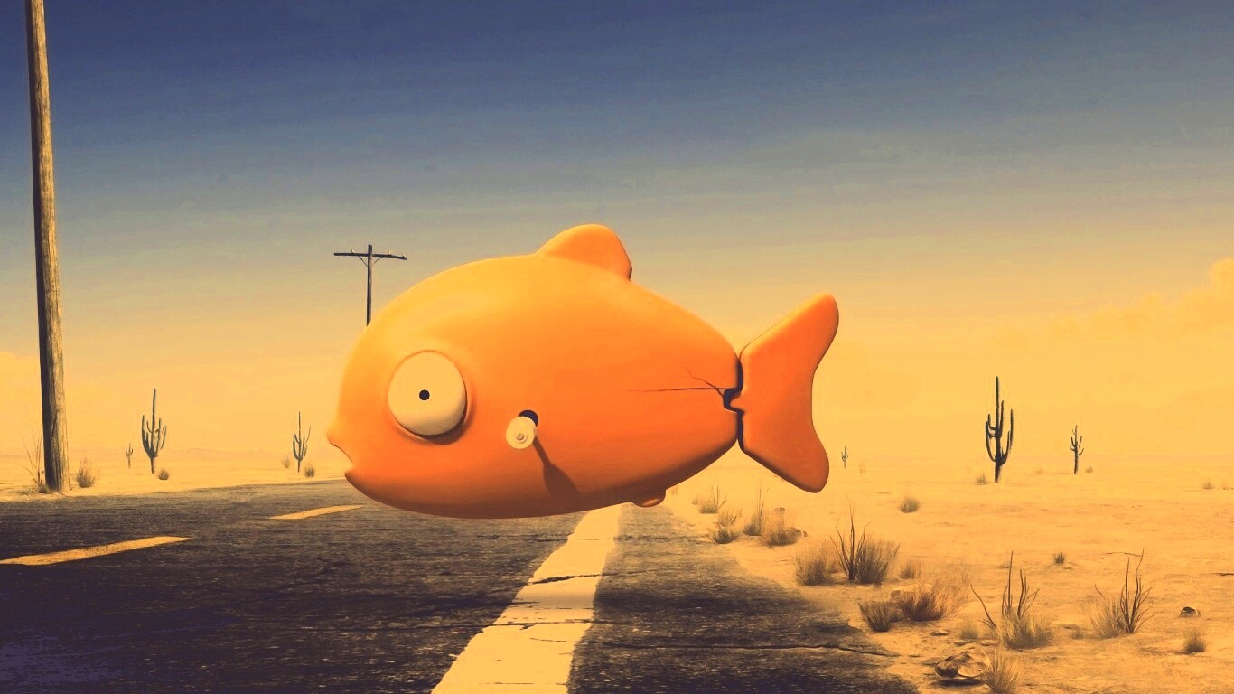 Рыбка из Ранго обои