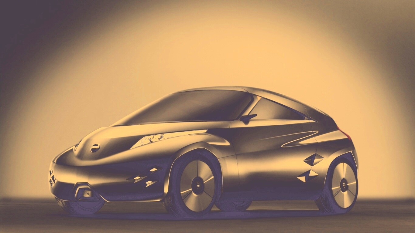 Концепт nissan обои