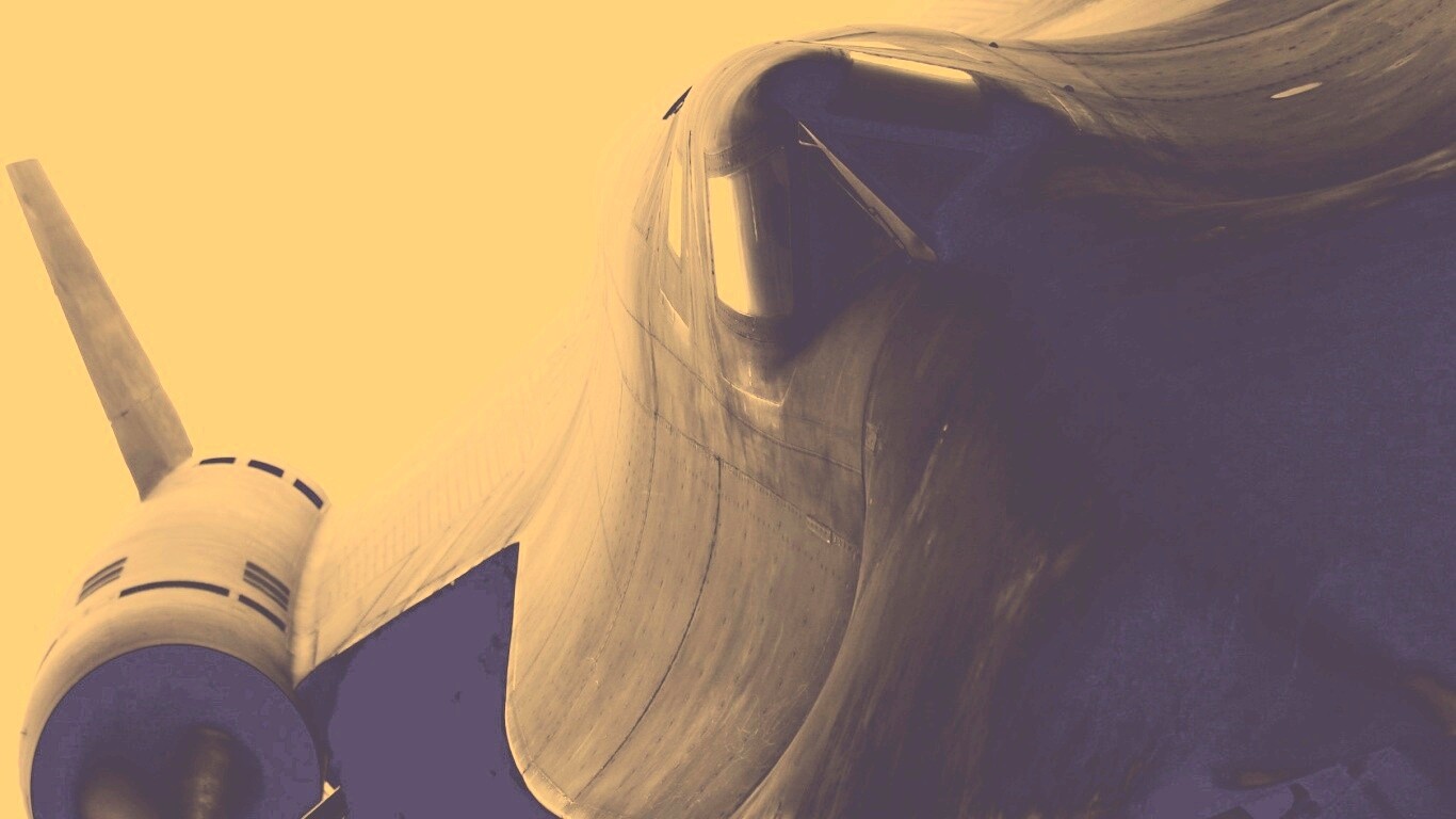 Самолет SR-71 BlackBird обои