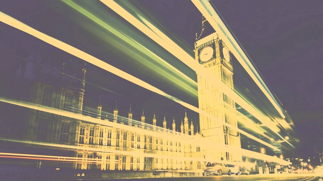 Лондон на скорости обои