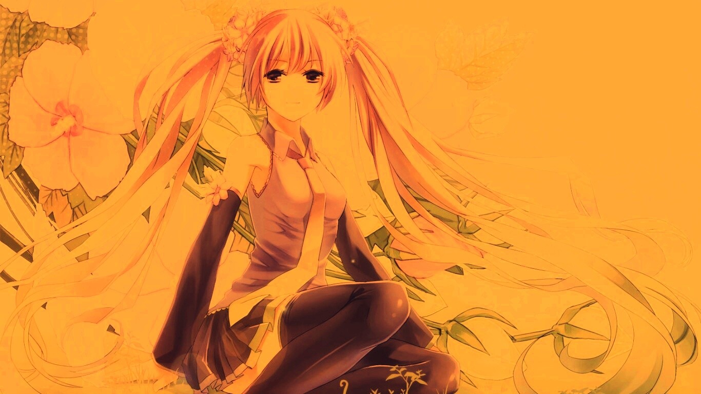 Девушка с красивыми волосами обои