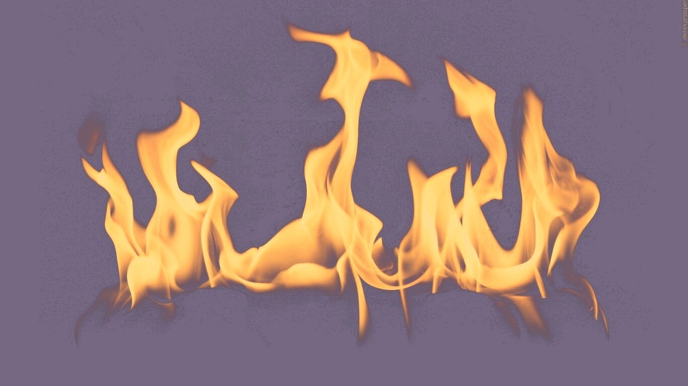 Огонь обои