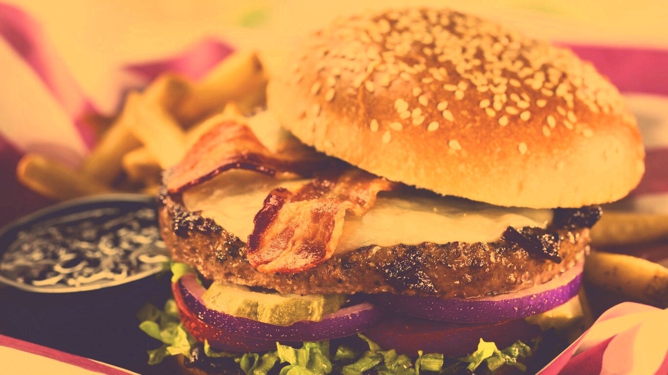 Вкусный сэндвич обои