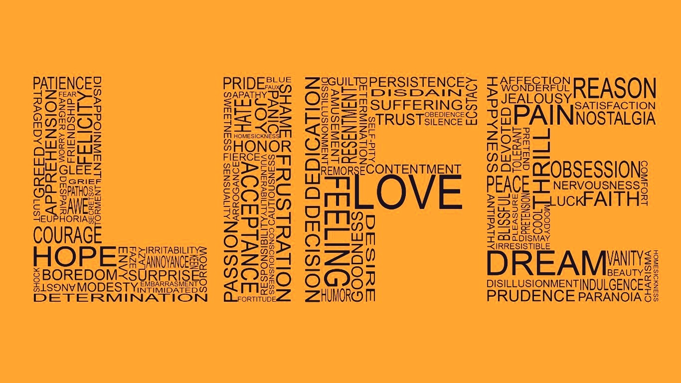 Жизнь в словах обои