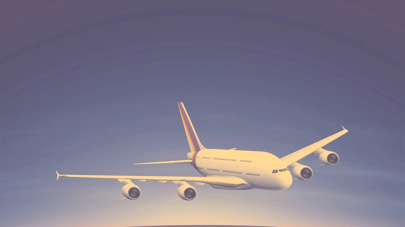 Аэробус А380 обои