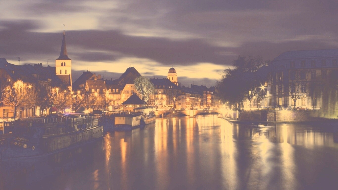 Город Страсбург обои