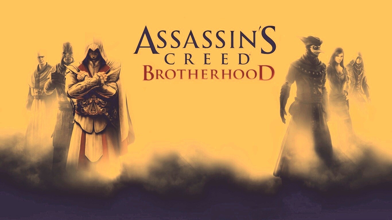 Персонажи игры Assasin"s Creed Brotherhood обои