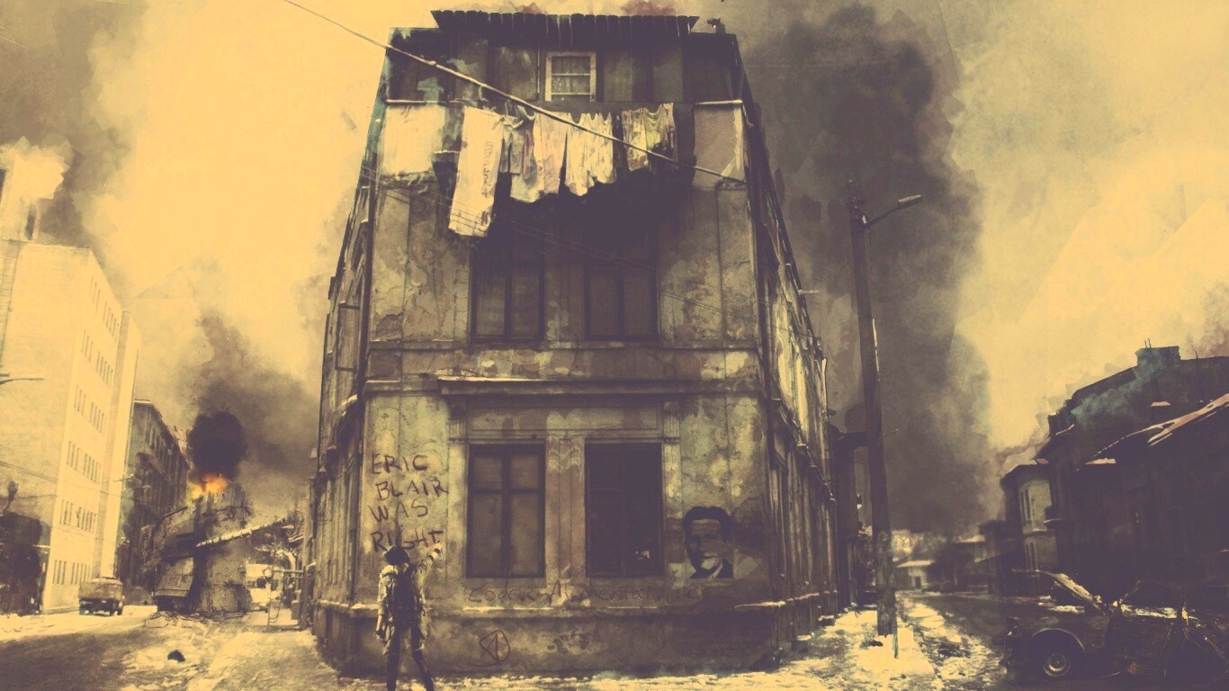 Эрик Блэр был прав обои