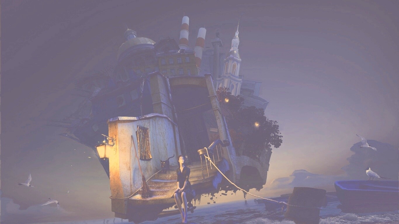 Мрачный Питер обои