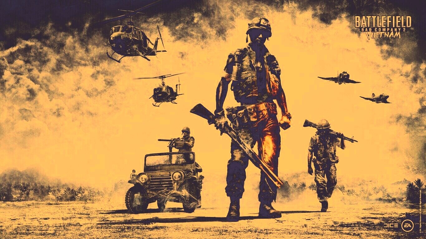 Battlefield Bad Company 2 Vietnam обои