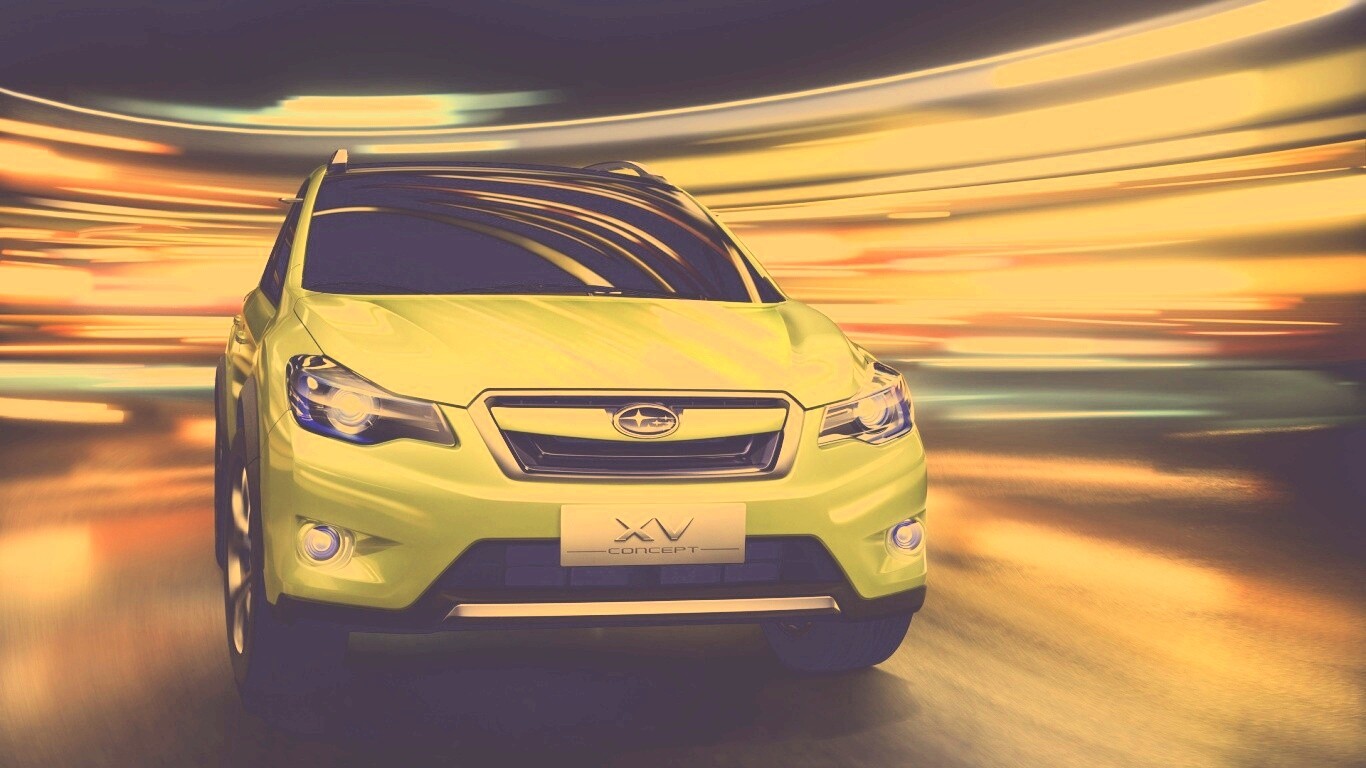 Subaru crossover обои