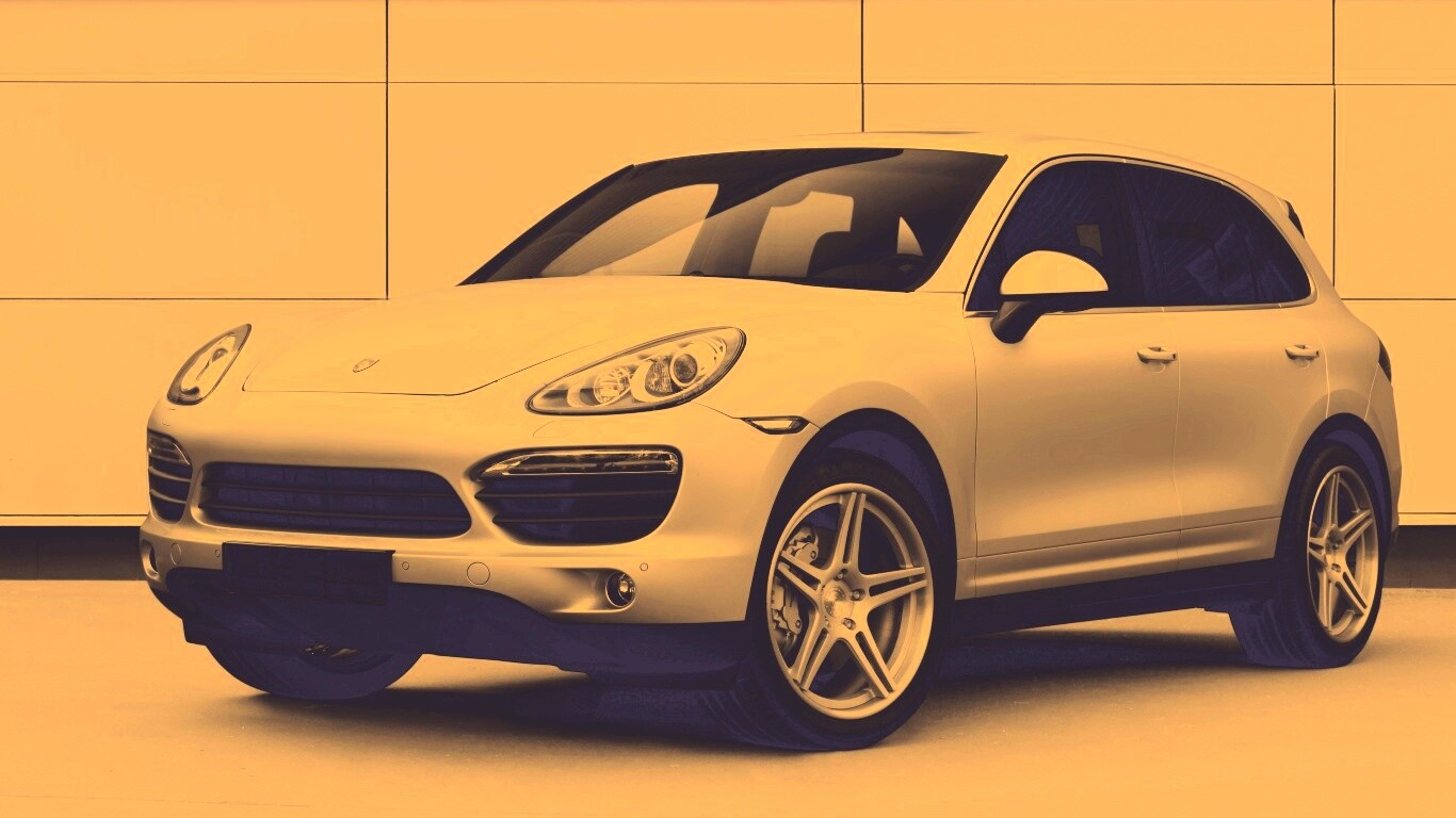 Кроссовер Porsche обои