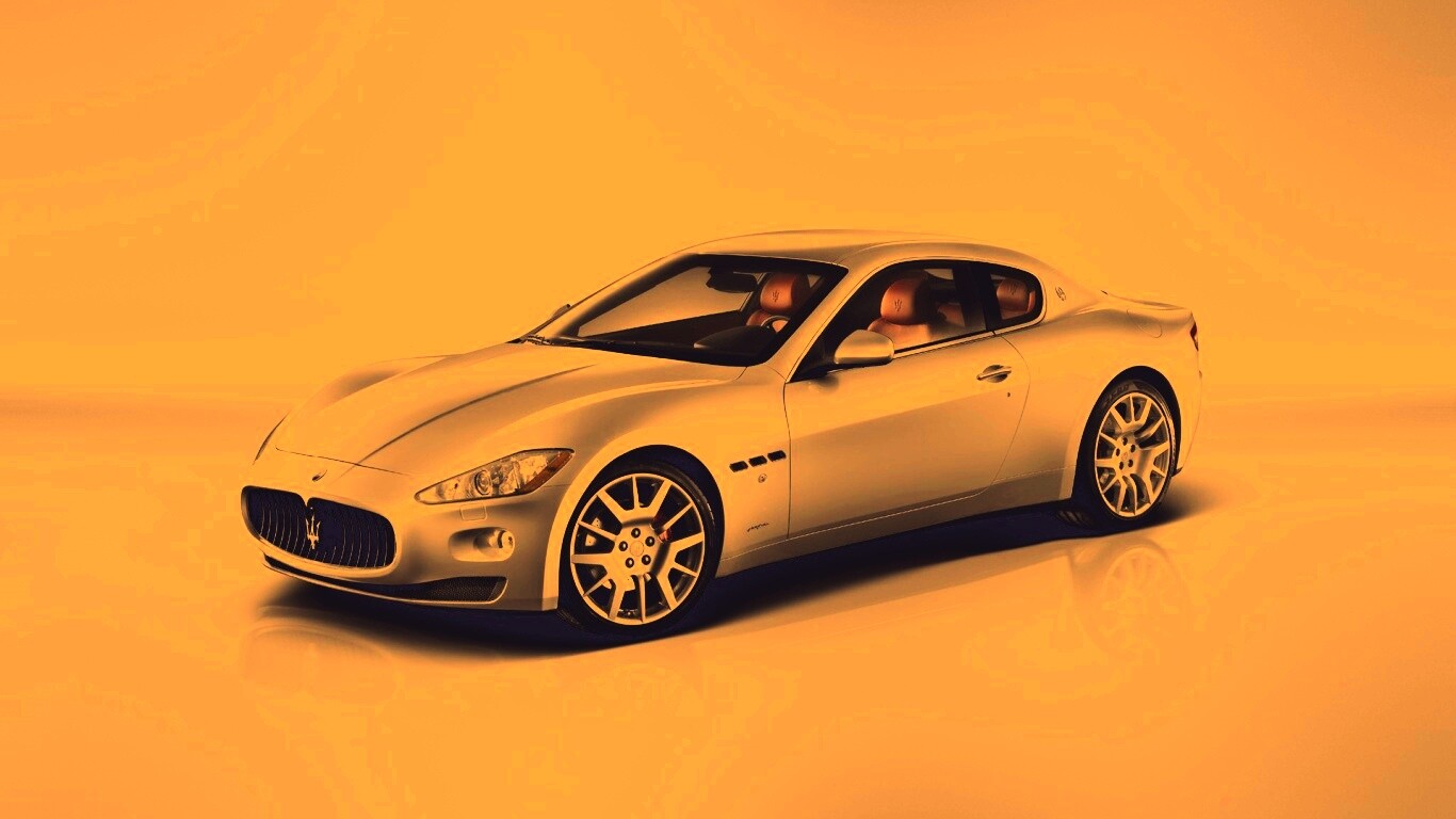 Грандтуризмо на белом фоне обои