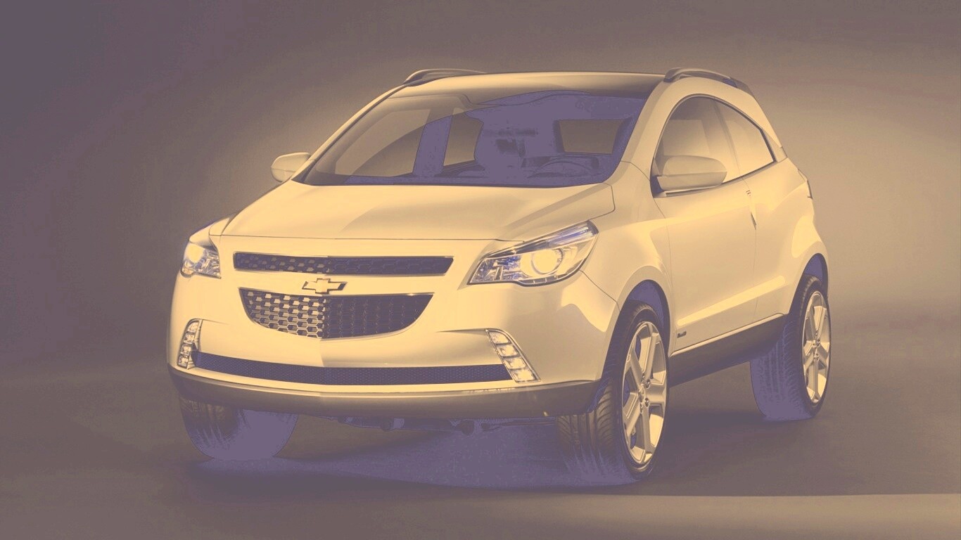 Кроссовер Шевроле обои