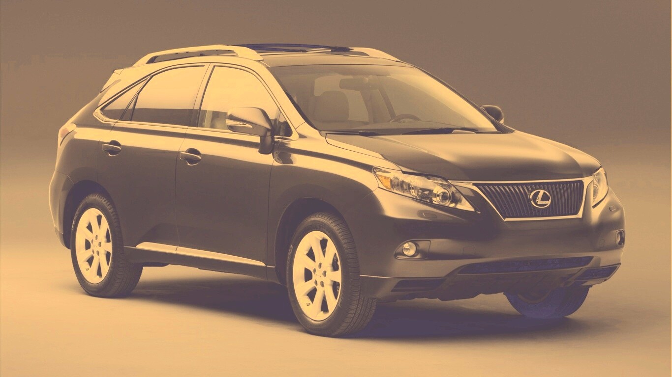 Кроссовер Лексус обои