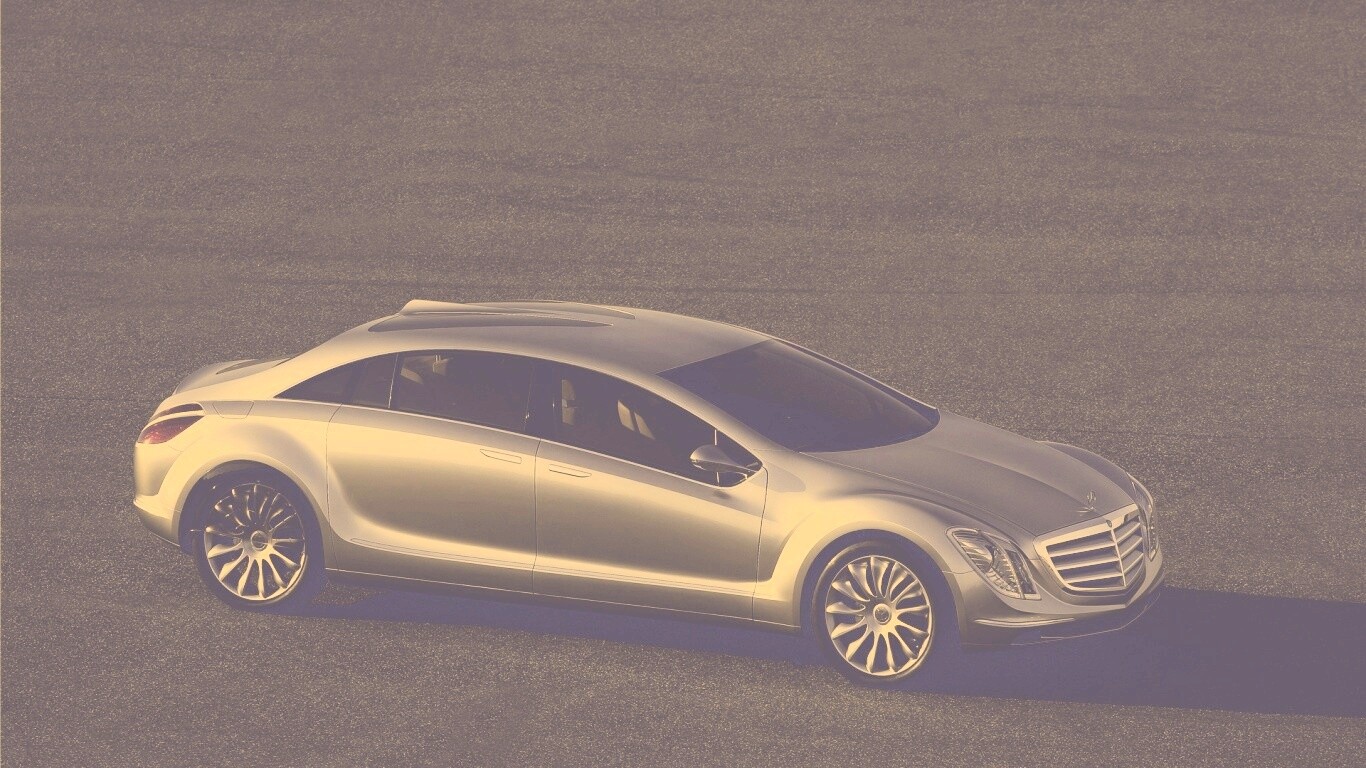 Концептуальный мерседес обои