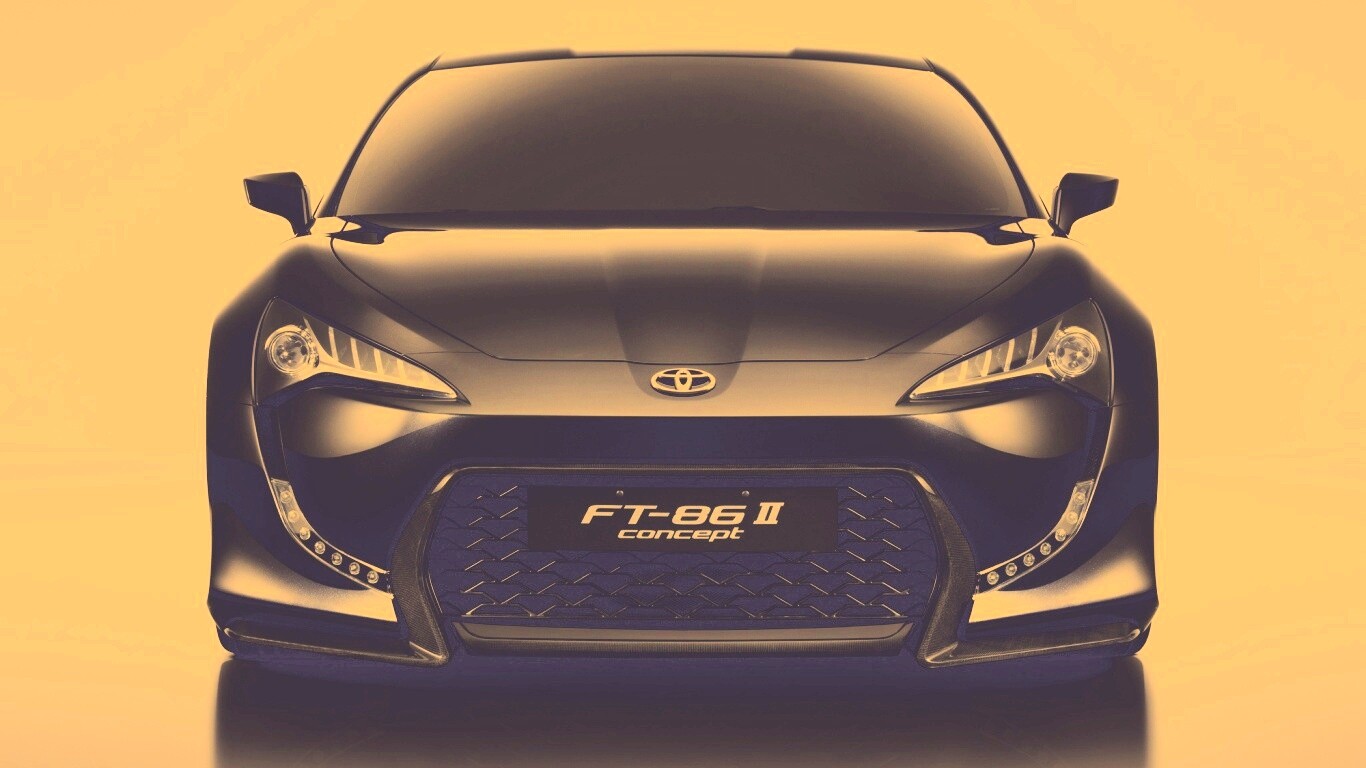 Тойота ФТ86 обои