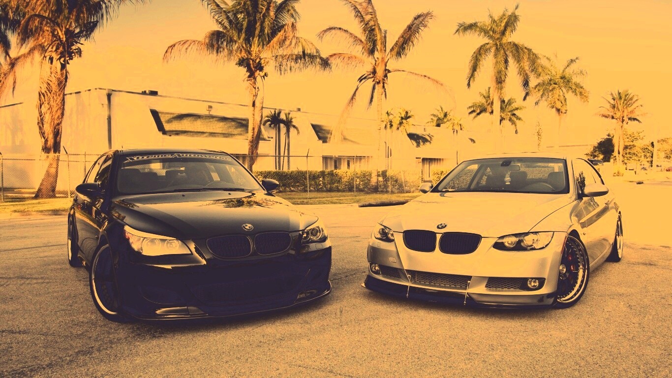 Две БМВ обои