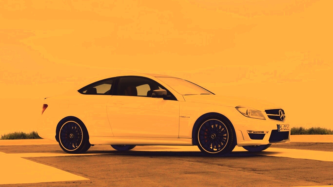 Mecedes C63 обои