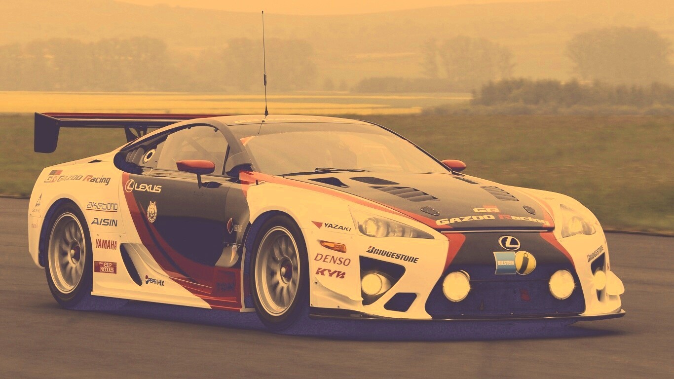 Гоночный Лексус обои