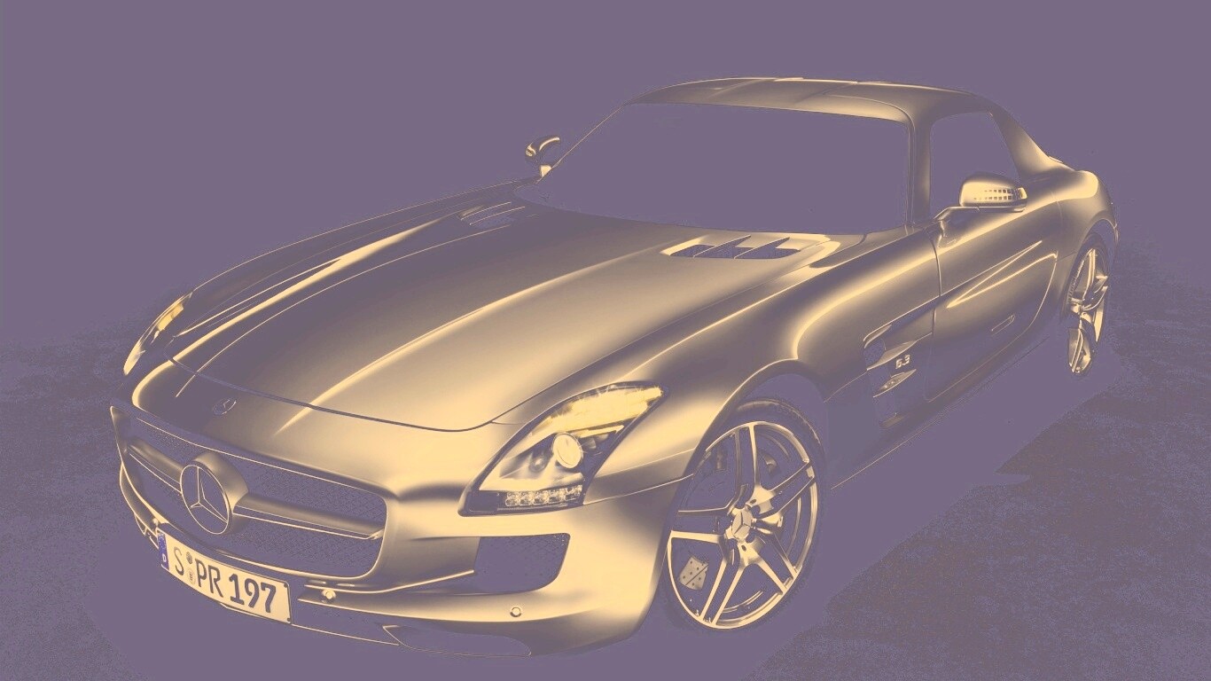 Mercedes SLS обои
