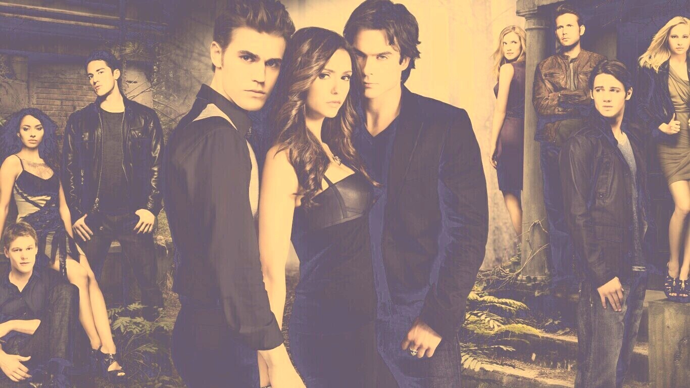 Дневники вампира обои