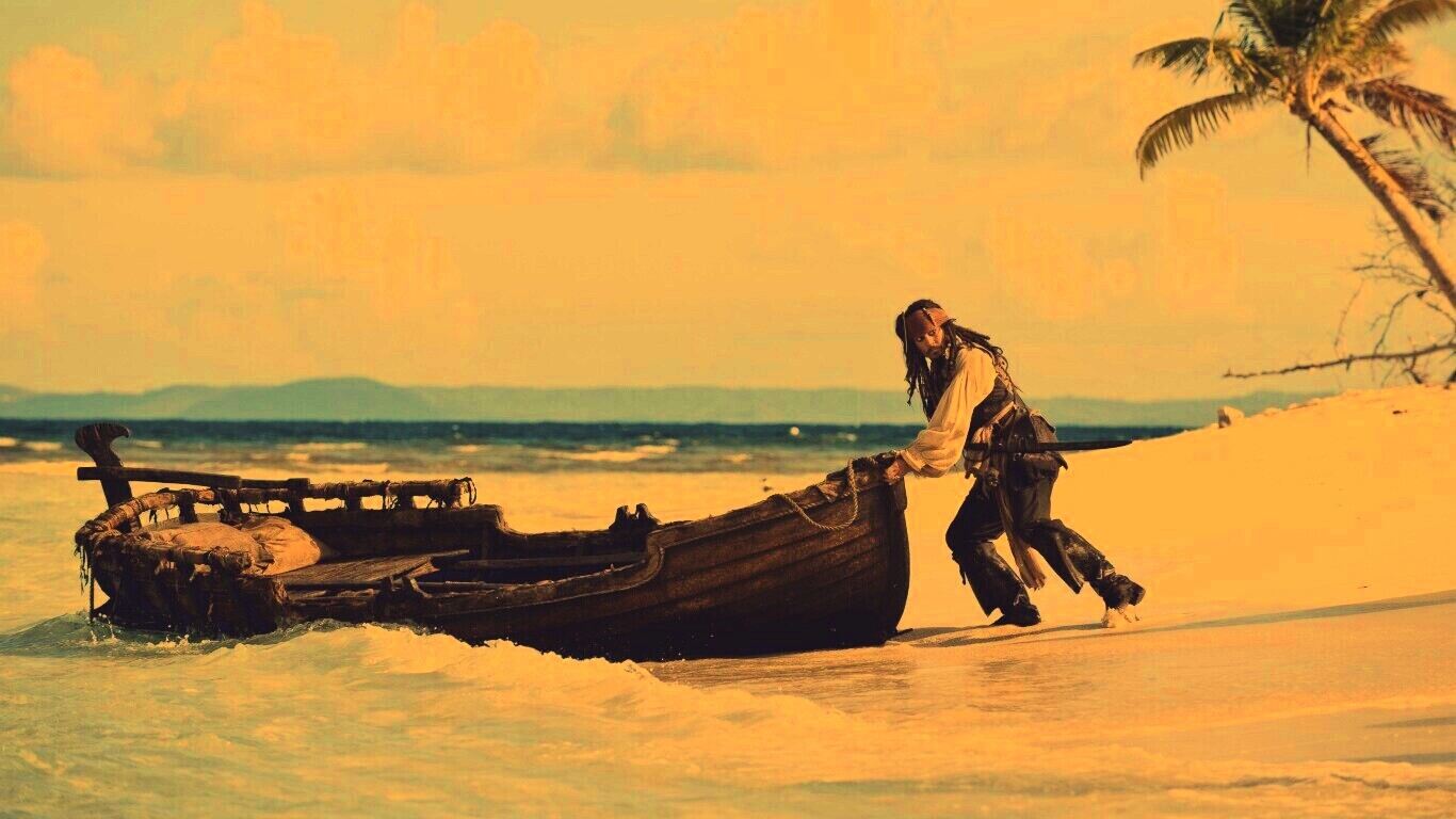 Капитан Джек-Воробей обои