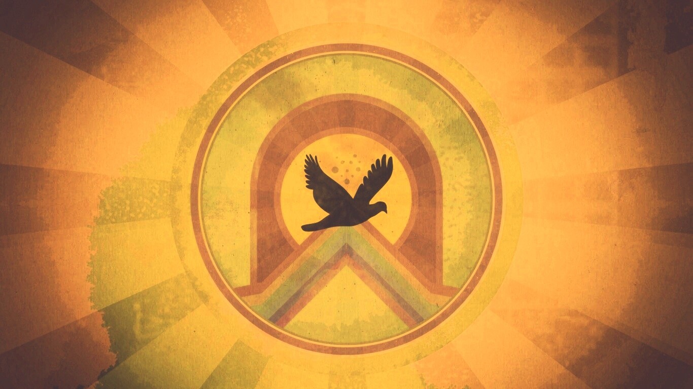 Голубь мира обои