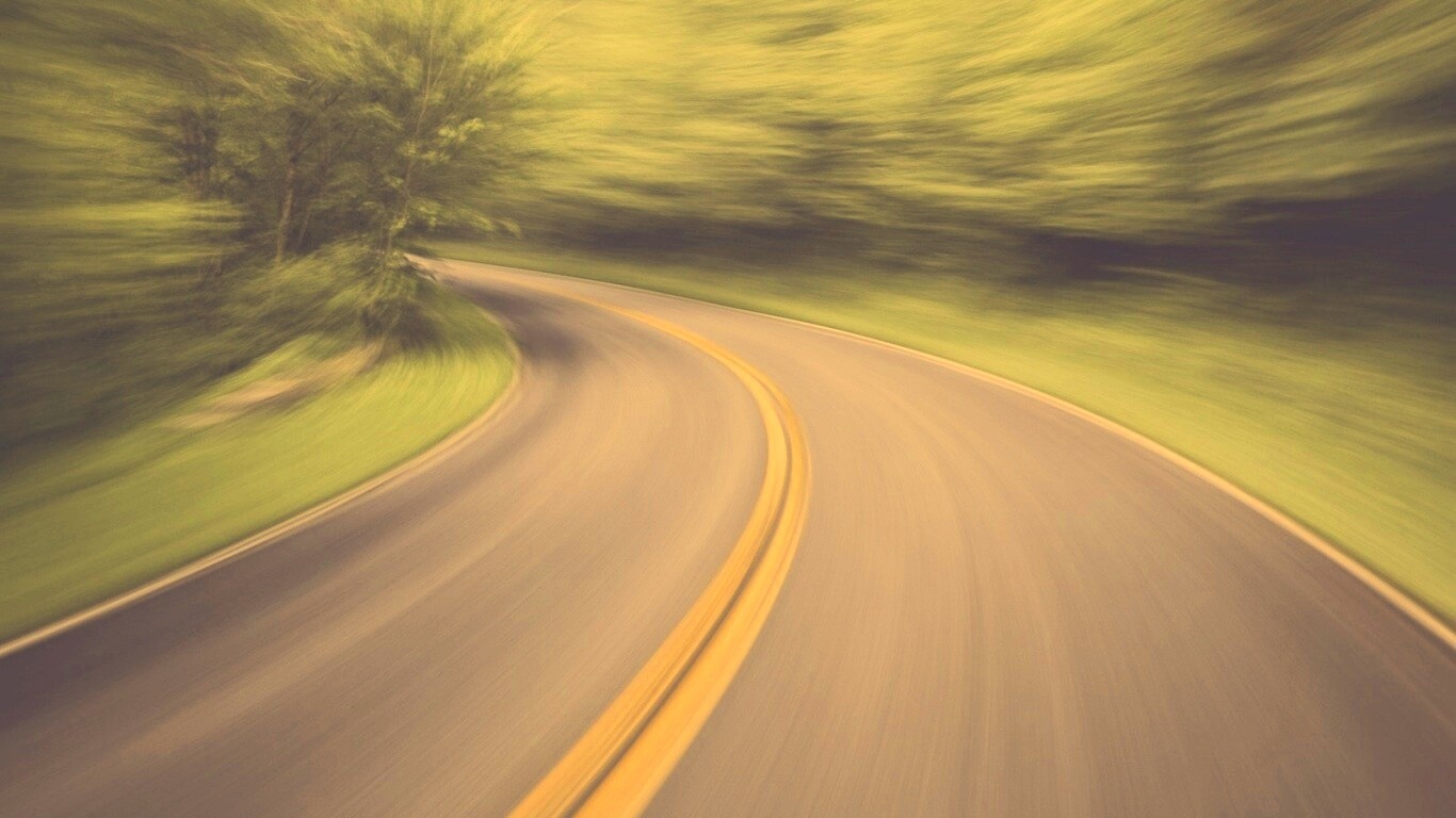 В движении обои