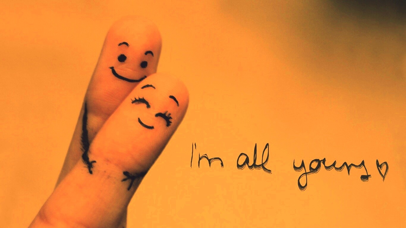 I"m all yours! обои