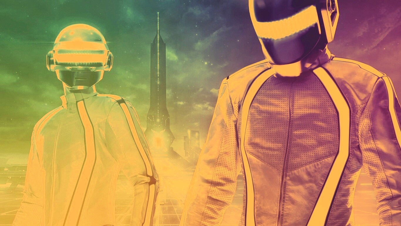Daft Punk в фильме TRON обои